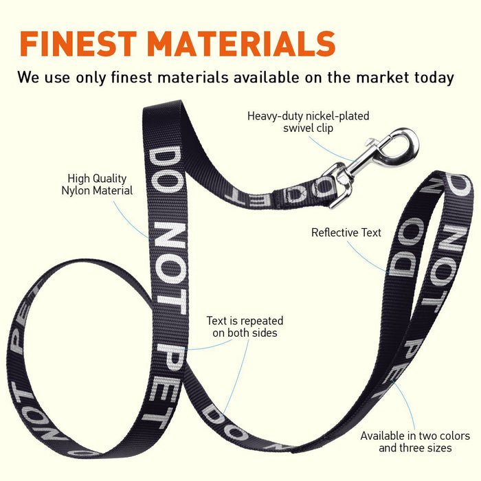Reflective Nylon Dog Leash