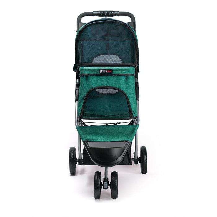 Casual Pet Stroller with a Removable Cup Holder