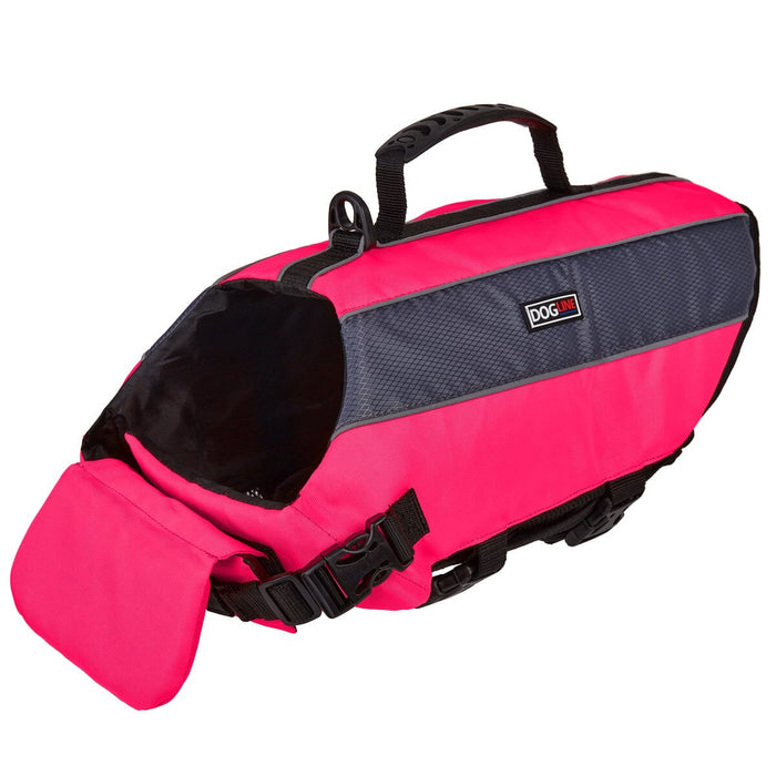 Pink dog safety vest