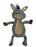 12" Donkey Crinkle Flat Dog Toy