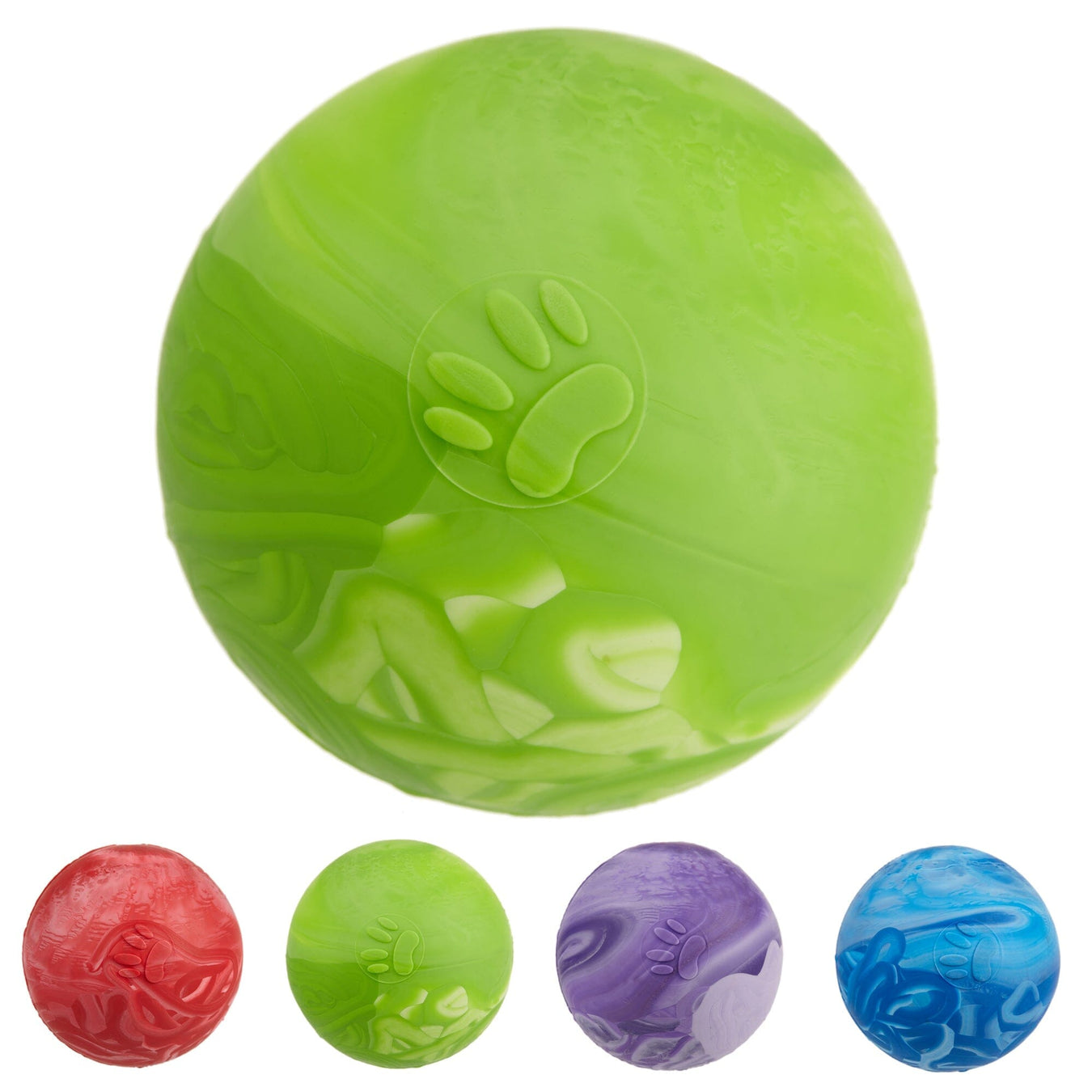 Rubber Ball Dog Toys