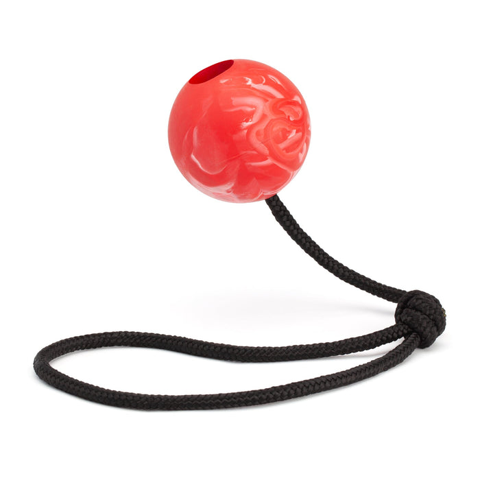 Rubber Euro Ball with Rope