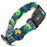 Dogline Biothane Printed Dog Collar with Quick Release Buckle