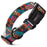 Dogline Biothane Printed Dog Collar with Quick Release Buckle