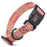 Dogline Biothane Printed Dog Collar with Quick Release Buckle