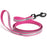 Dogline Reflective Biothane Dog Leash with Black Hardware