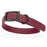 Merlot Burgundy dog collar with black buckle, made from waterproof biothane, 18 to 22 inches long