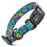 Dogline Biothane Printed Dog Collar with Quick Release Buckle