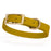 Viper Biothane Waterproof Dog Collar - Brass Hardware - Size S (12" - 15")
