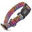 Dogline Biothane Full Color Design Printed Dog Collar with Quick Release Buckle