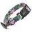 Dogline Biothane Printed Dog Collar with Quick Release Buckle