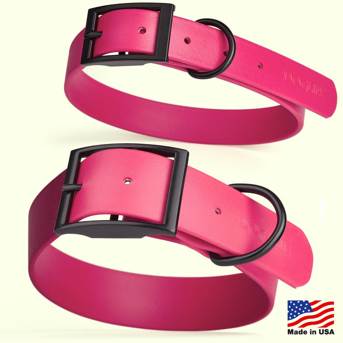 Biothane Waterproof Collar - Wide - Large (16 to 20 inches)