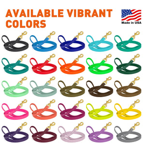 Viper Biothane Long Line 15 ft Lead with Brass Hardware