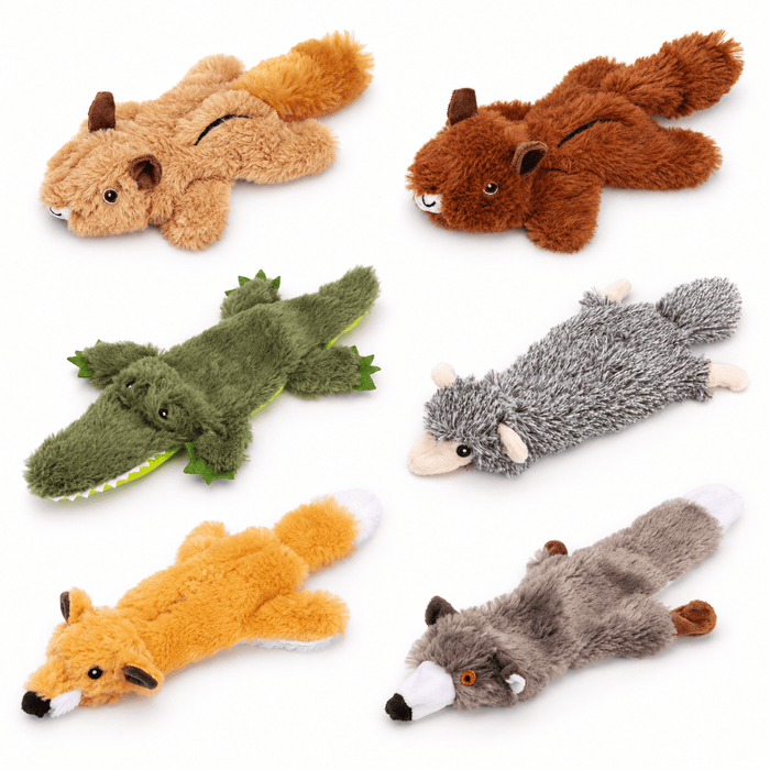 Juguete para Perros Crinkle Critters sin Relleno con Sonido