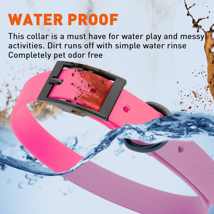 Biothane Waterproof Collar - Medium (15 to 18 inches)
