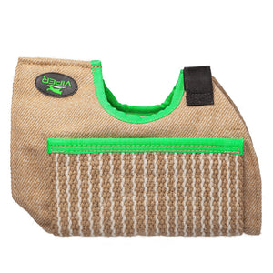 Jute cover for dog training bite sleeve