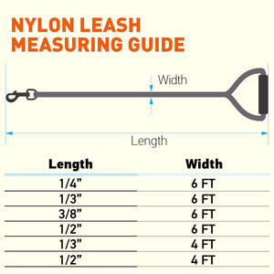 Nylon Round Dog Lead