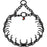 Herm Sprenger - ULTRA-PLUS Training Collar with Center-Plate and Assembly Chain - Short Version – Black Stainless Steel