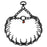 Herm Sprenger - ULTRA-PLUS Training Collar with Center-Plate and Assembly Chain - Short Version – Black Stainless Steel