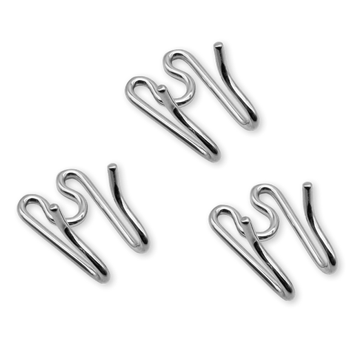 Herm Sprenger - ULTRA-PLUS Training Collar Middle Links for Lengthening (3-Pack) - Chrome