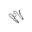 Herm Sprenger - Middle Links for Lengthening - Short Version - Chrome, 3.0 mm