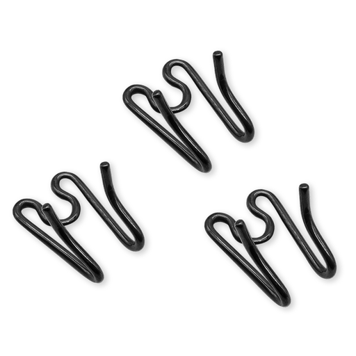 Herm Sprenger - ULTRA-PLUS Training Collar Middle Links for Lengthening (3-Pack) - Black Stainless Steel