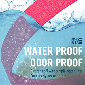 Dogline Pebble Emboss Biothane Dog Collar with Herm Sprenger Stainless Steel ClicLock Buckle