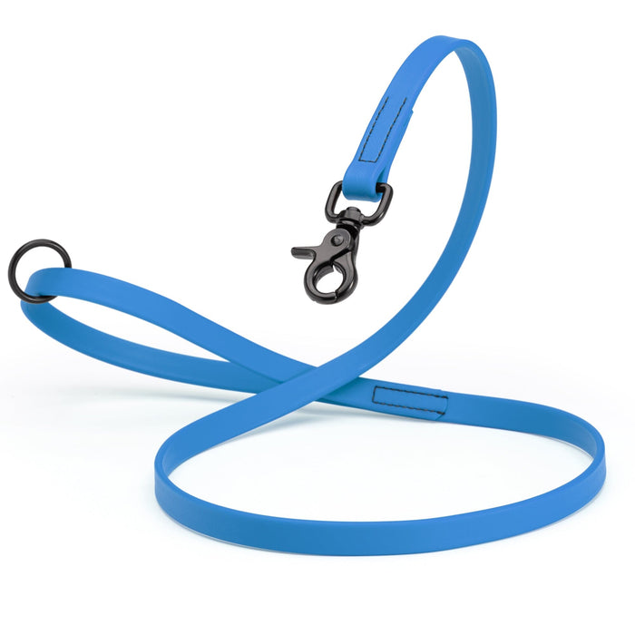 Long Line Biothane Dog Lead with Black Scissor Snap