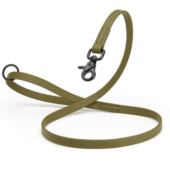 Long Line Biothane Dog Lead with Black Scissor Snap