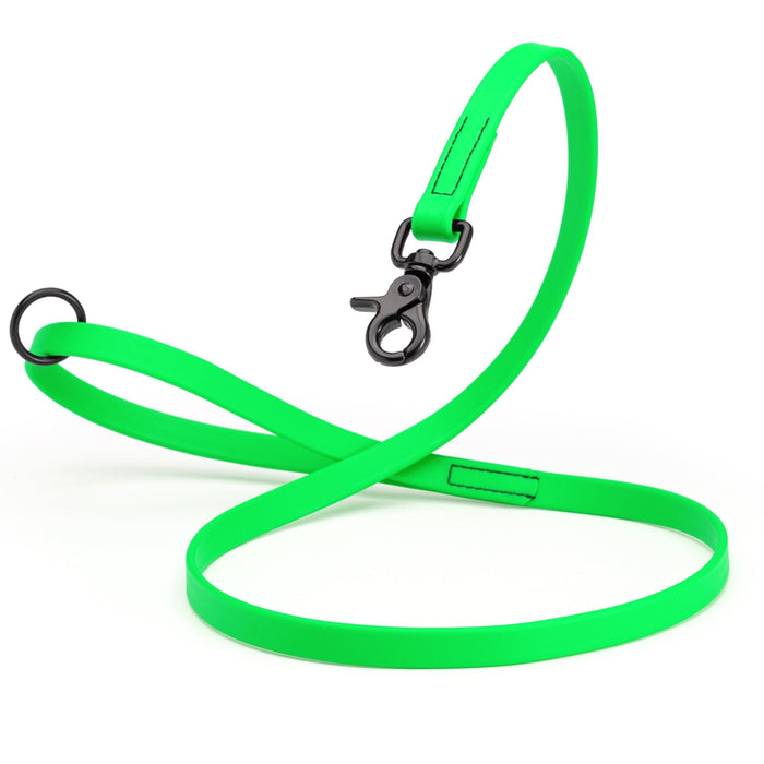 Long Line Biothane Dog Lead with Black Scissor Snap