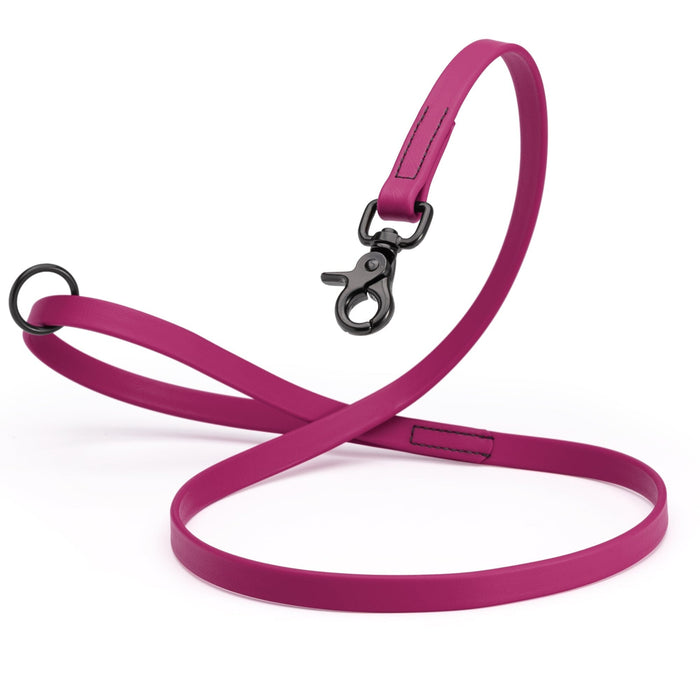 Long Line Biothane Dog Lead with Black Scissor Snap
