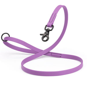 Long Line Biothane Dog Lead with Black Scissor Snap
