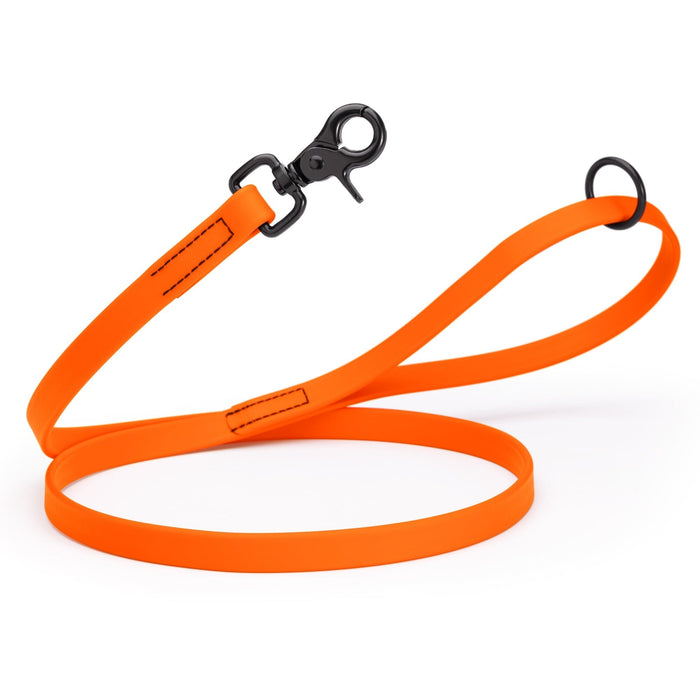 Long Line Biothane Dog Lead with Black Scissor Snap