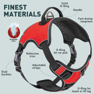 Co-Pilot Adjustable No Pull Dog Harness with Handle