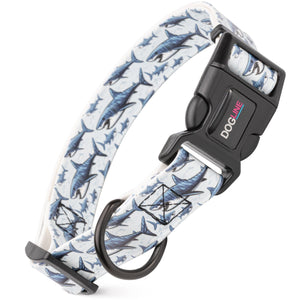 Dogline 1" Biothane Full Color Design Printed Dog Collar with Quick Release Buckle