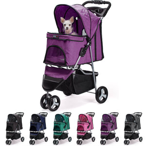 petco dog stroller Dogline Casual Pet Stroller with a Removable Cup Holder