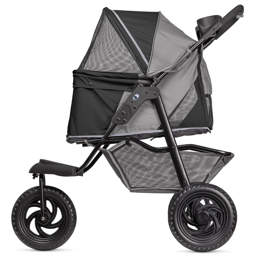 3-Wheel Pet Stroller with 12
