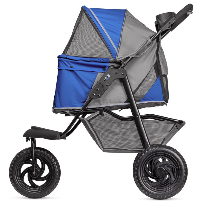 TrailRunner Pet Stroller with 12" Mixed Terrain Rubber Tires