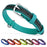 Soft Leather Dual-Color Flat Collar