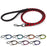 Soft Leather Dual-Color Braided Round Lead