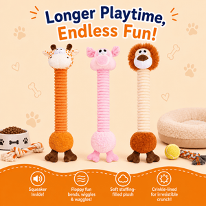 22" Long Plush Dog Toy