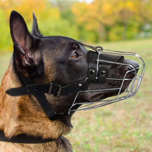 Viper Delta Metal Wire Basket Dog Muzzle