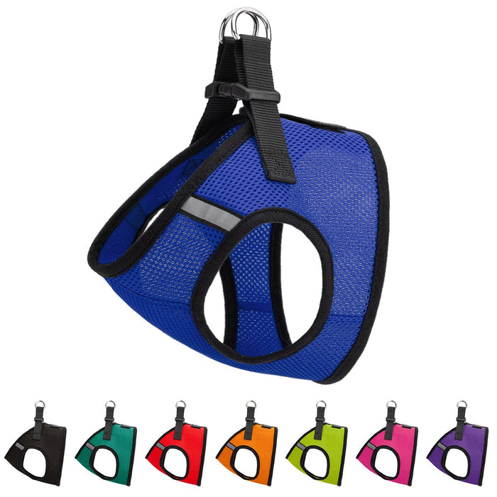 Boston Mesh Harness + Built-in Hook & Loop Fastener