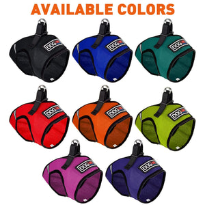 Nylon Mesh Harnesses for dogs with quick release buckle and removable patch, 8 colors available