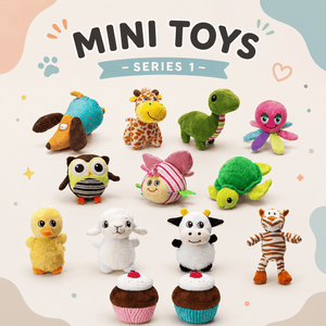 Mini Plush Dog Toy Collection - Series 1