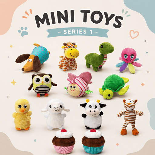 Mini Plush Dog Toy Collection - Series 1