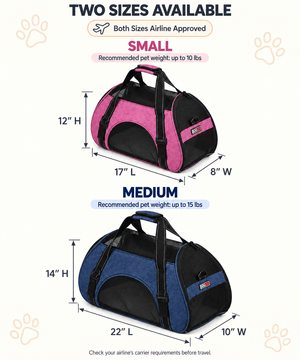 Bolsa Transportadora para Mascotas