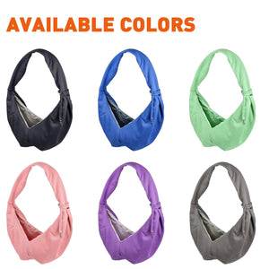Pet sling bags for small dogs and cats, crossbody design, 6 colors available