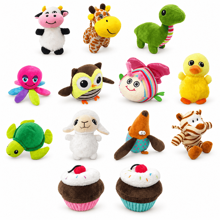 Colección de Mini Peluches para Perro - Serie 1