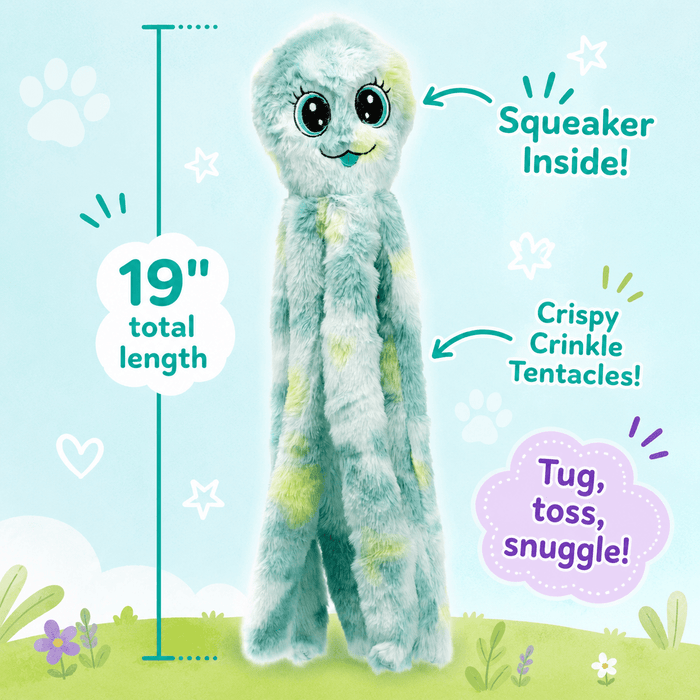 19" Octopus Tentacle Tugger Dog Toy